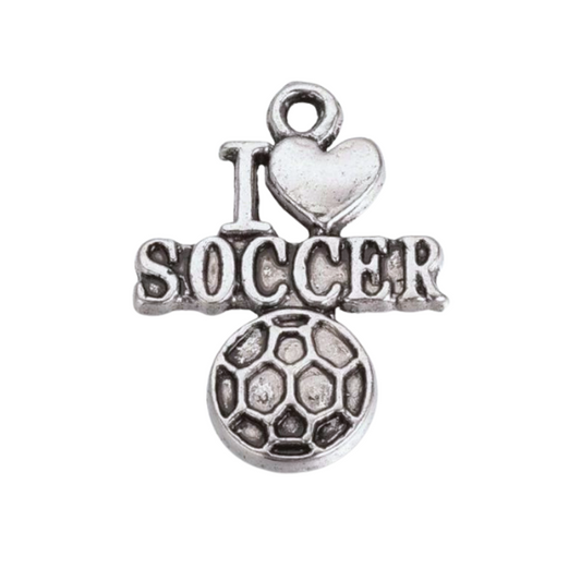 Love Soccer Ball Charm