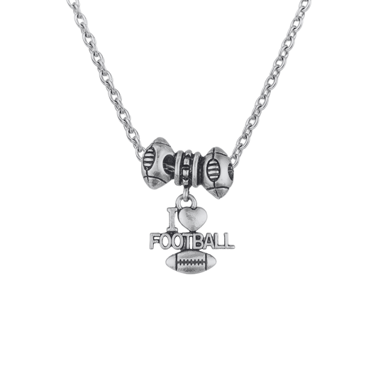 Love Football Necklace