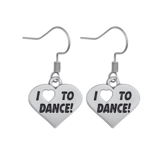 Love to Dance Earrings- Pick Color