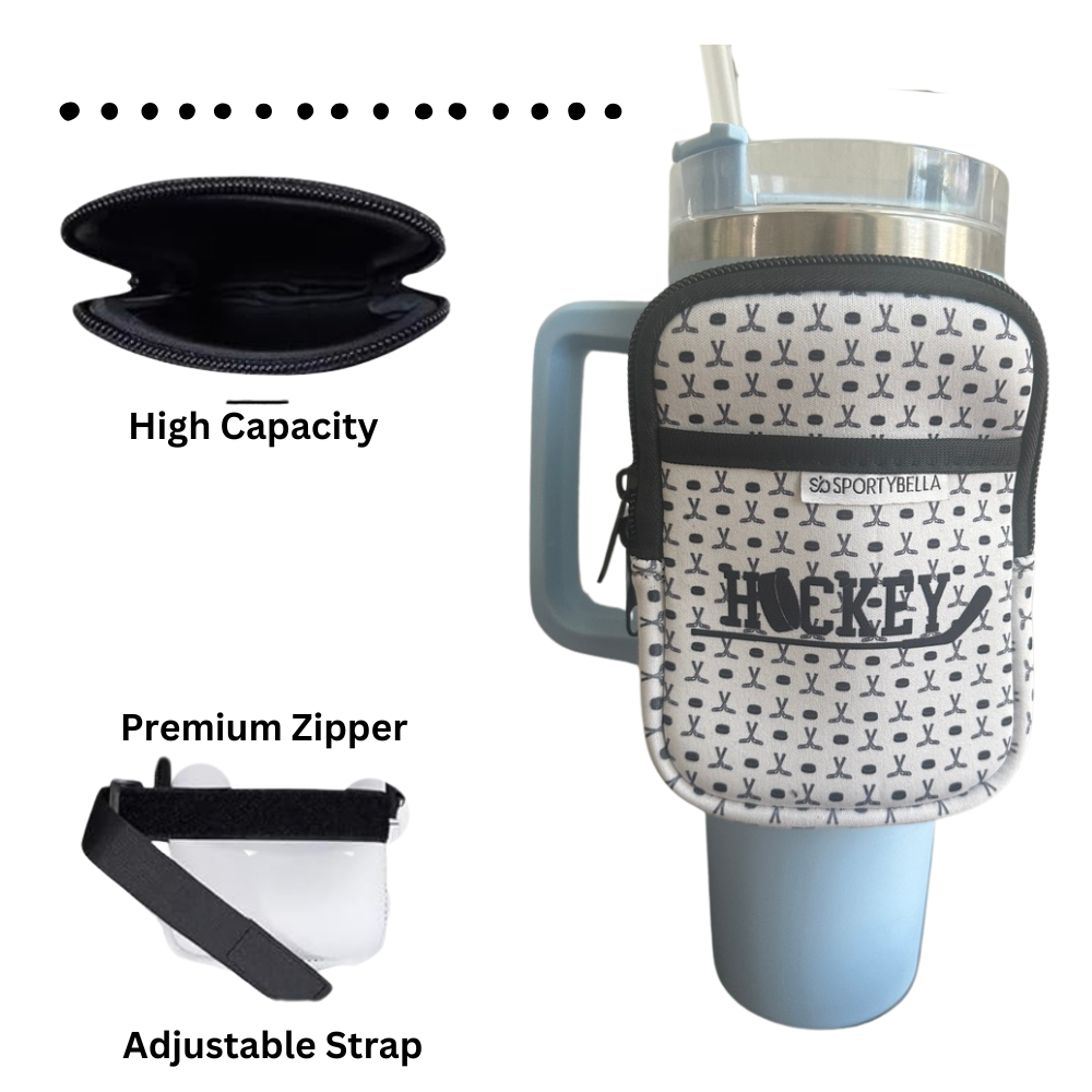 Ice Hockey Water Bottle Pouch
