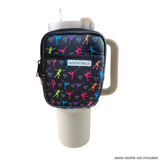 Figure Skating Water Bottle Pouch