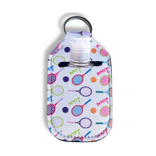 Tennis Hand Sanitizer Keychain