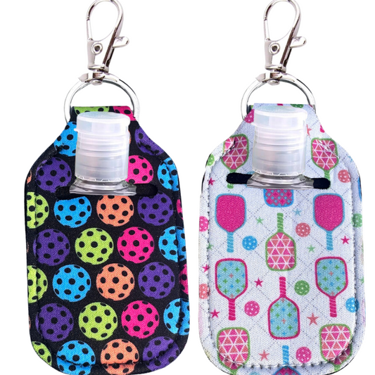 Pickleball Hand Sanitizer Keychain
