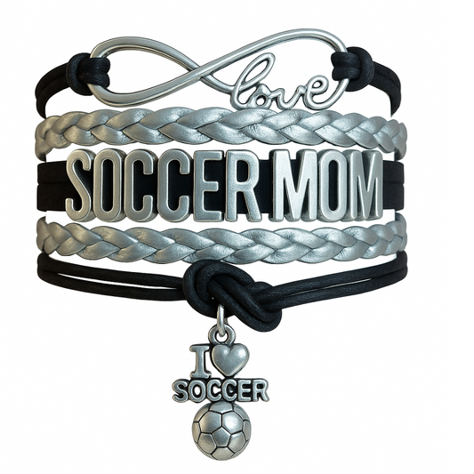 Soccer Mom Infinity Love Bracelet