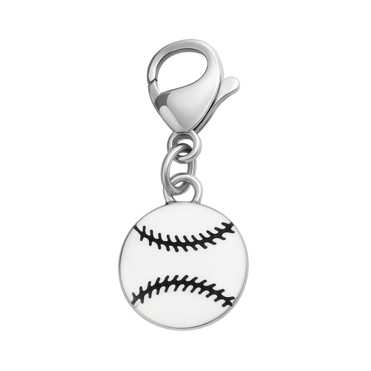 Softball Clip On Zipper Pull