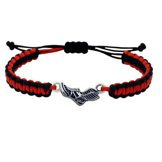 Multi Colored Track and Field Sneaker Rope Bracelet