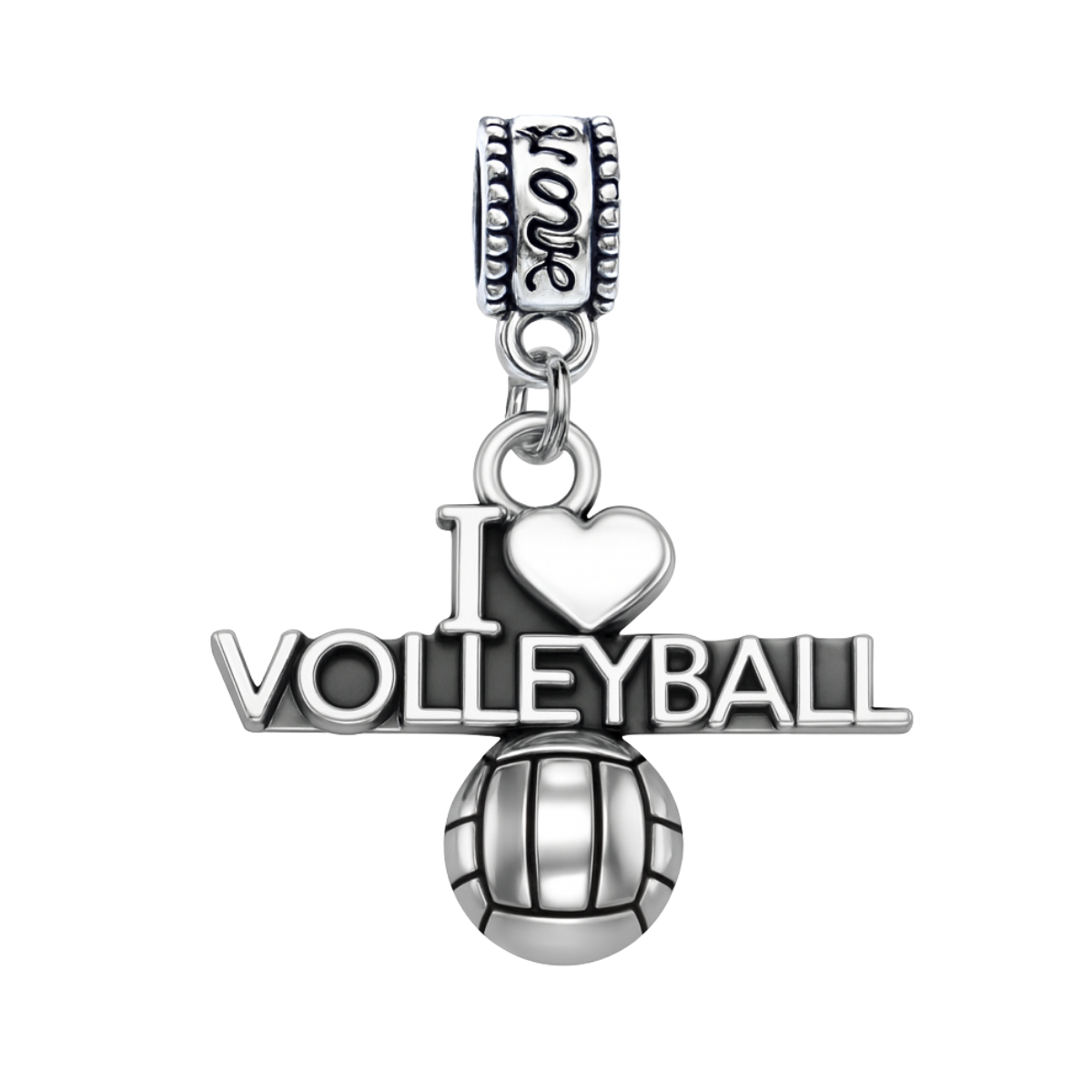 Volleyball Charm Bead - Pick Style