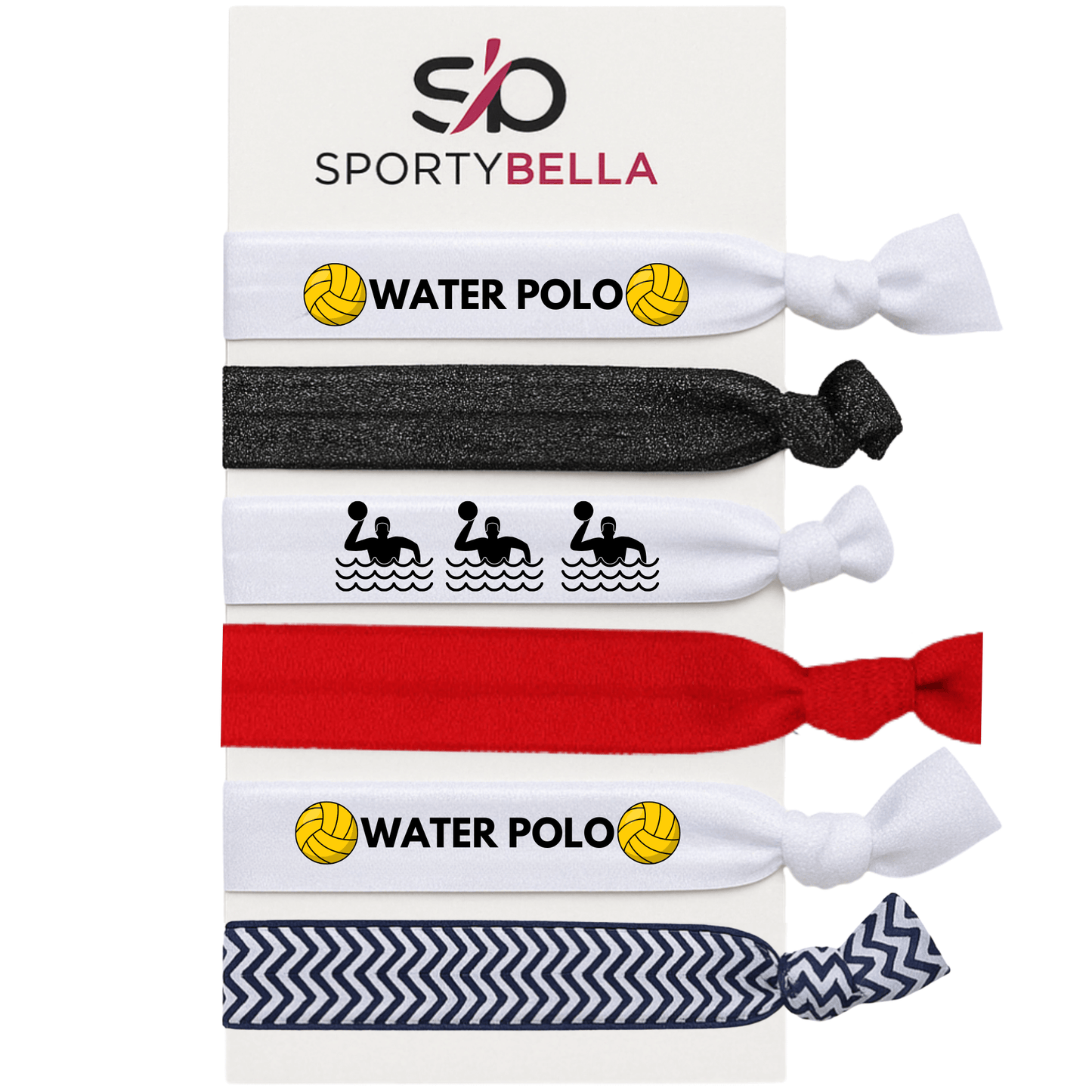Water Polo Hair Ties