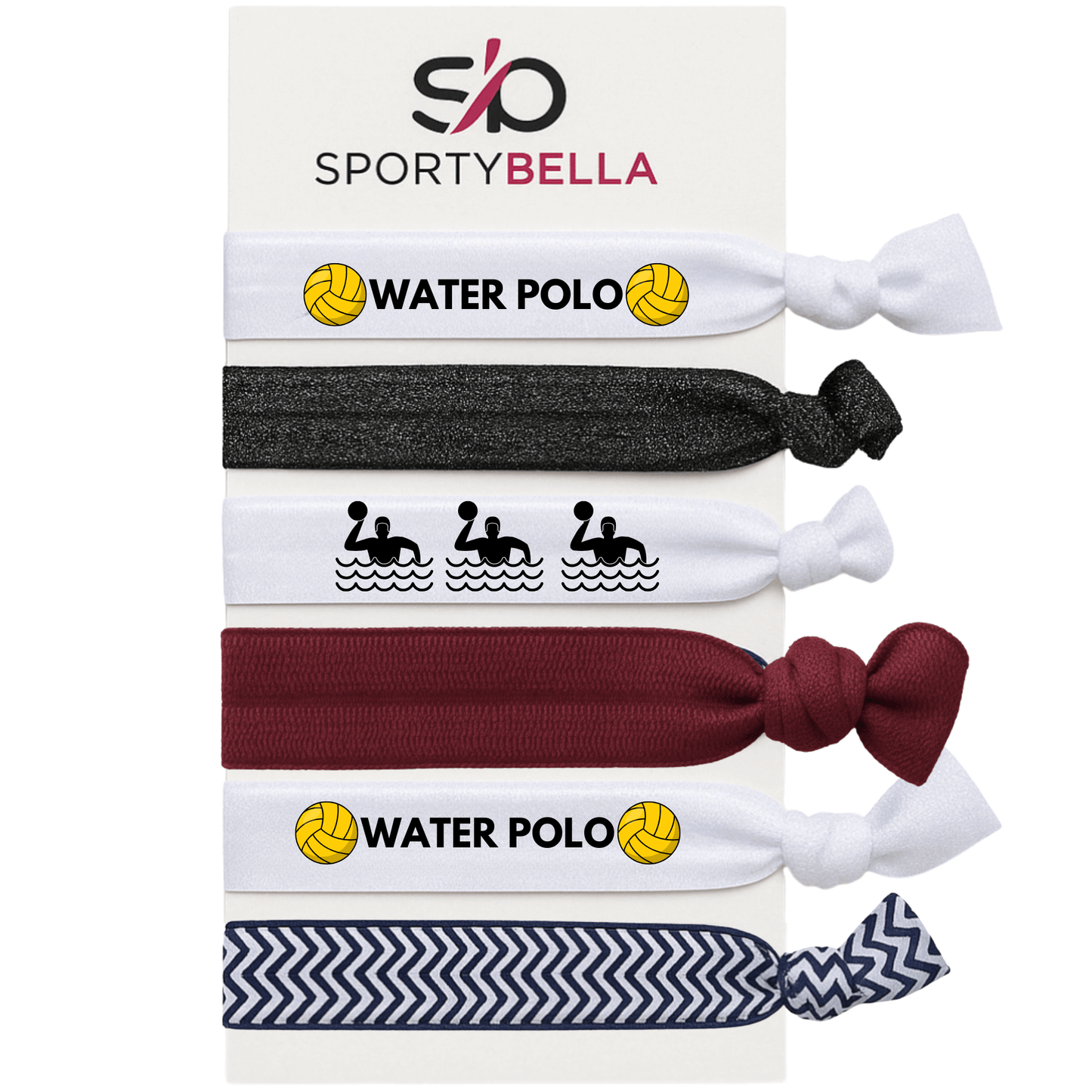 Water Polo Hair Ties