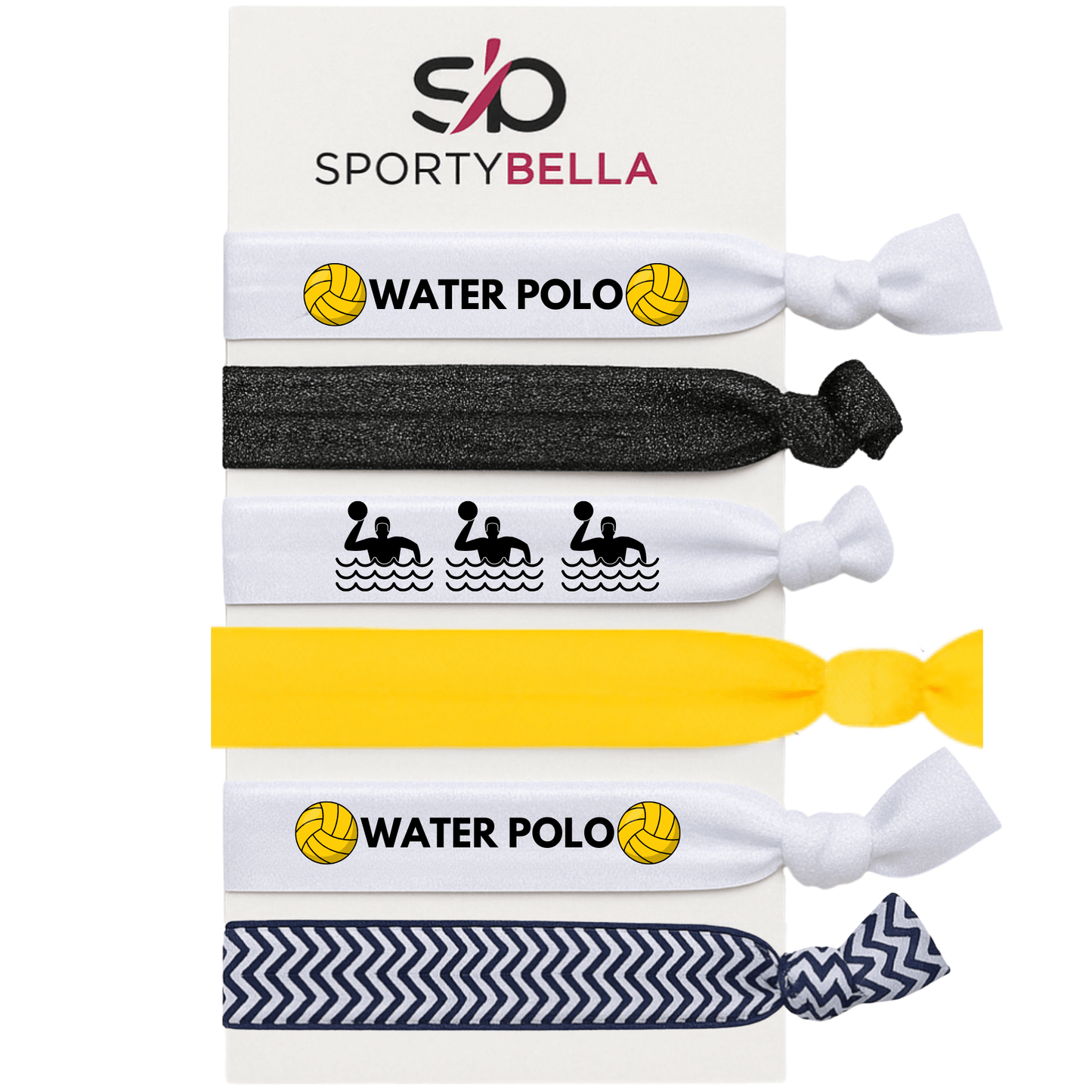 Water Polo Hair Ties