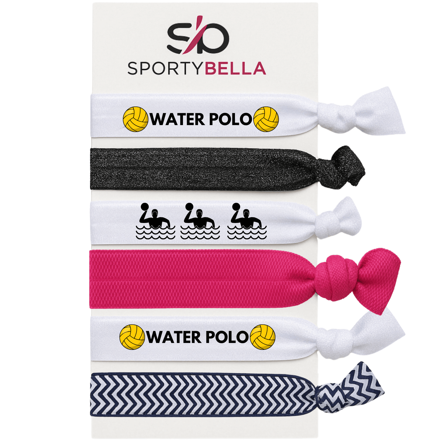 Water Polo Hair Ties