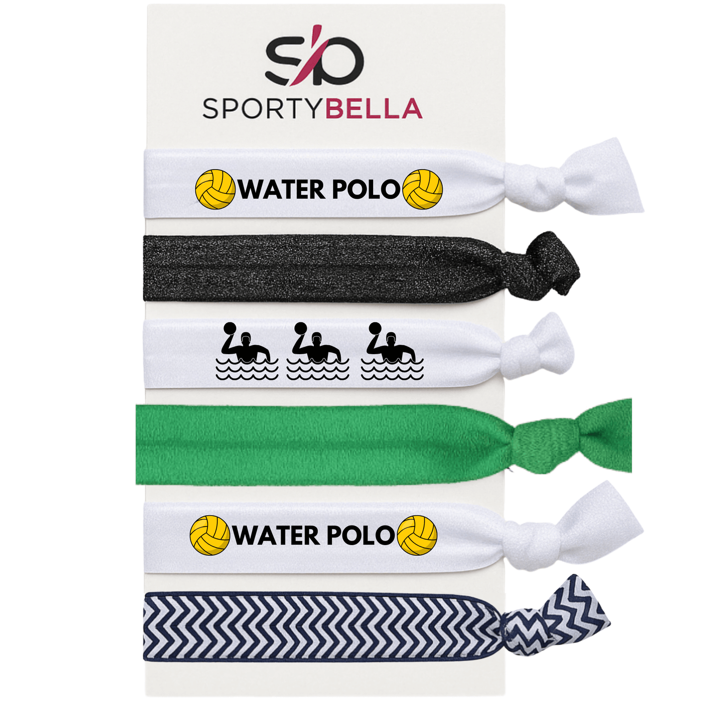 Water Polo Hair Ties