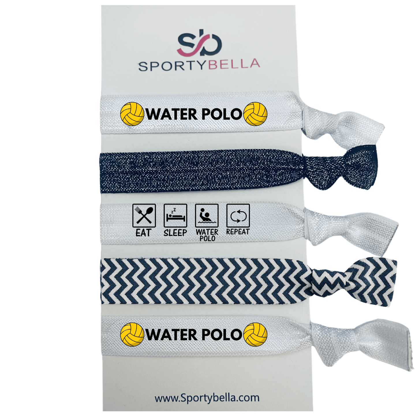 Water Polo Hair Ties