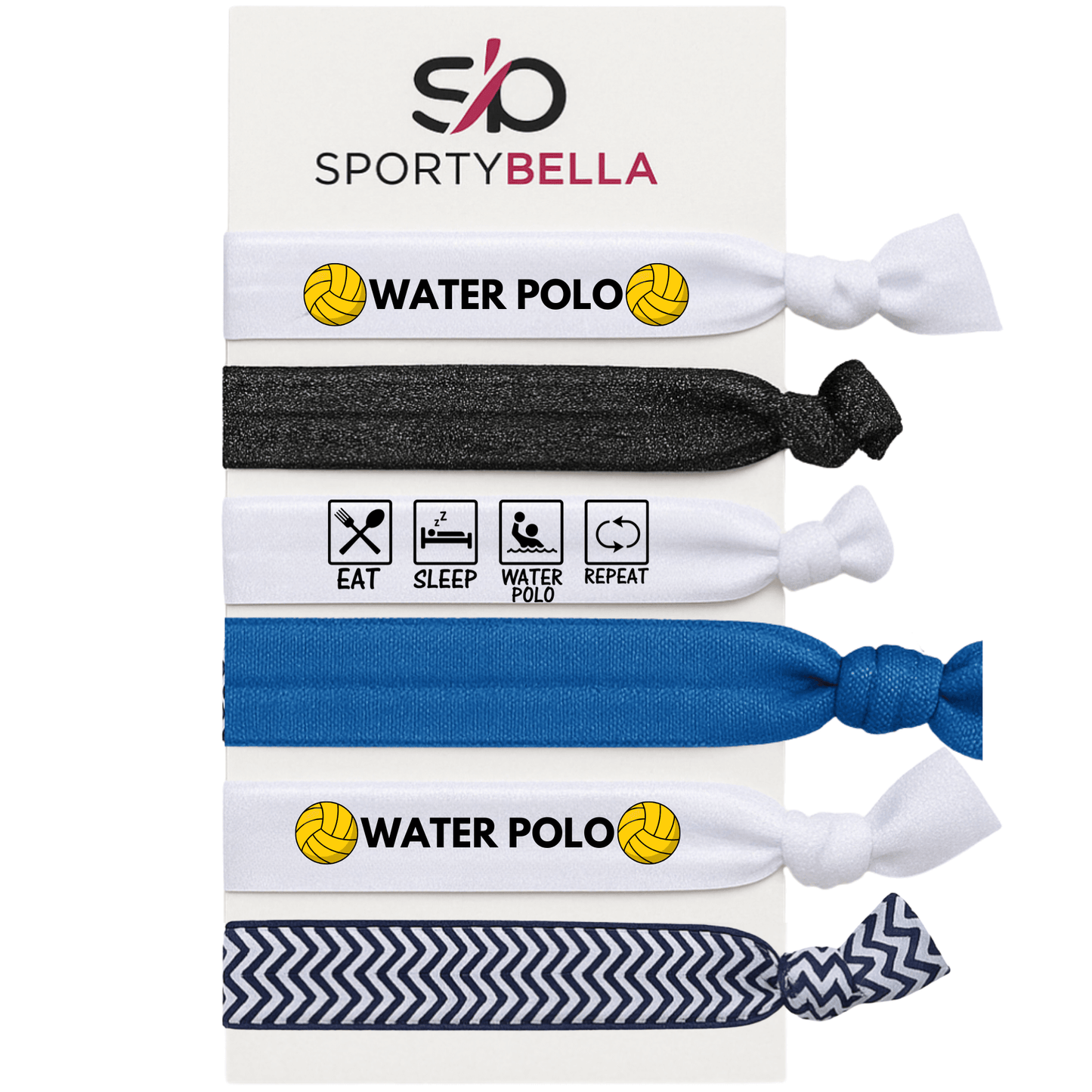 Water Polo Hair Ties