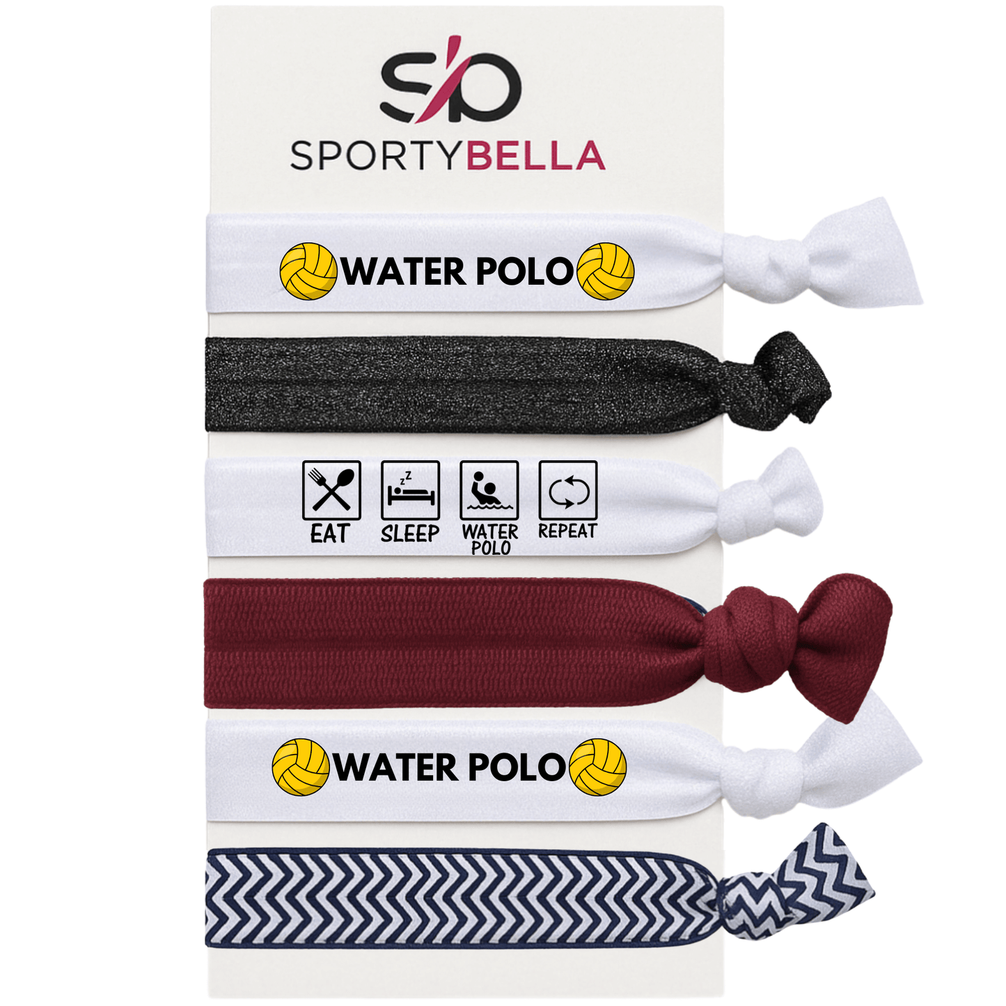 Water Polo Hair Ties