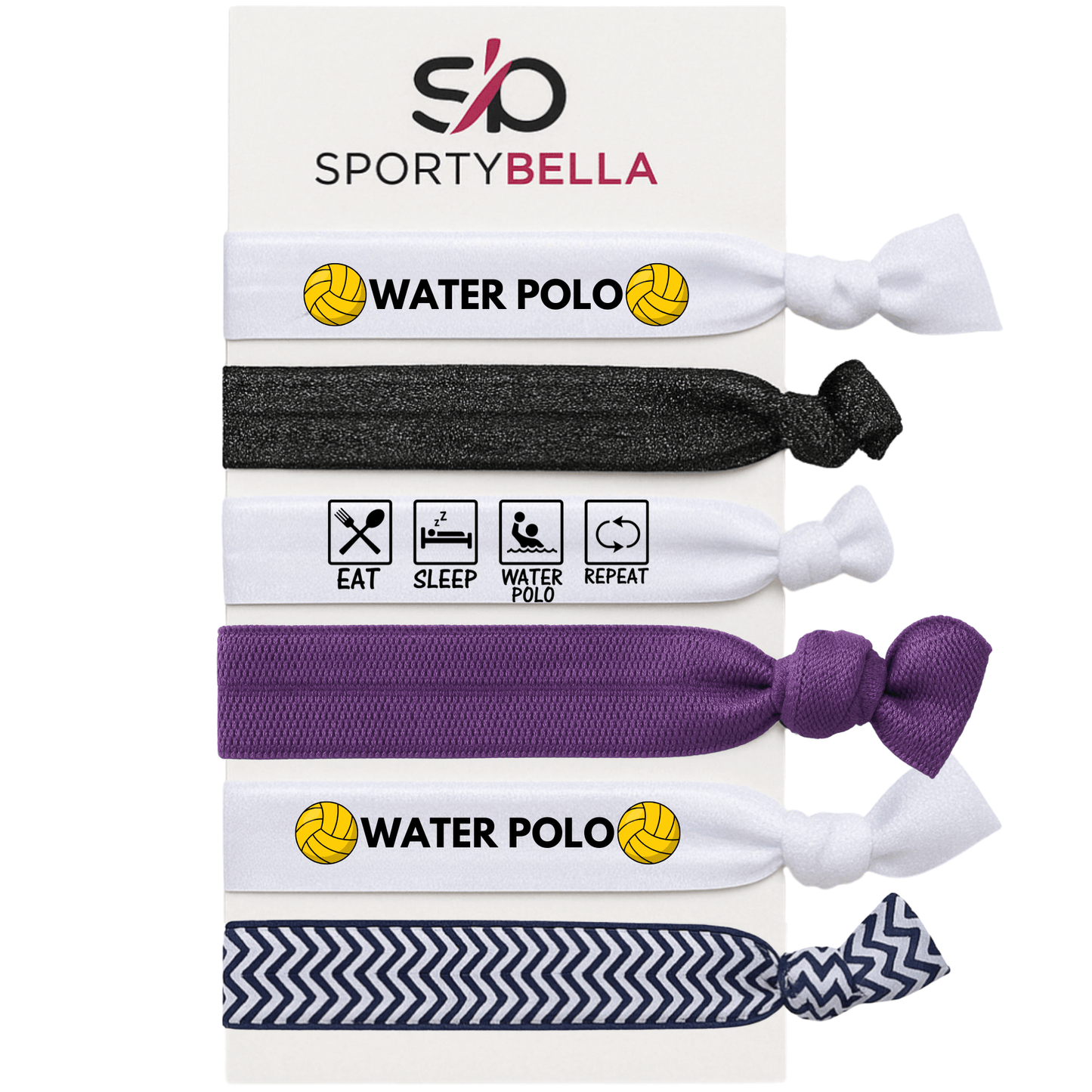 Water Polo Hair Ties