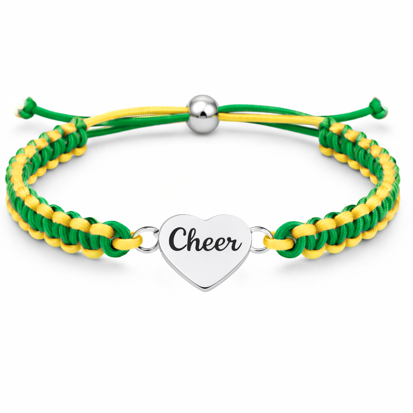 Cheer Multi Colored Rope Bracelet - Pick Colors