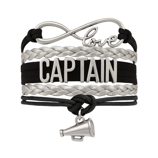 Cheer Captain Infinity Bracelet