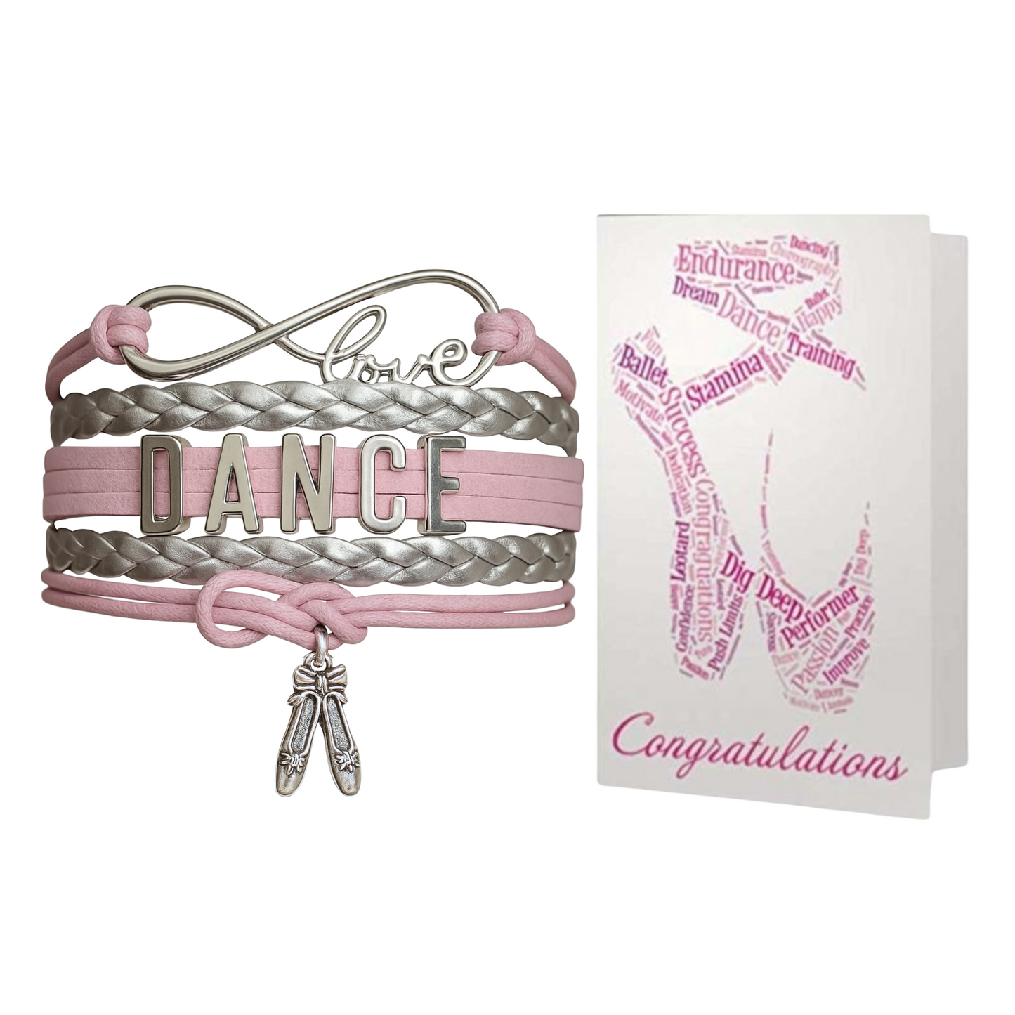 Dance Bracelet & Card Gift Set