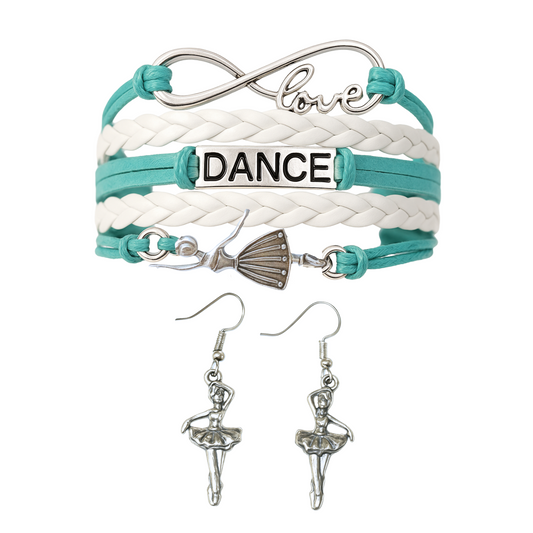 Girls Dance Infinity Jewelry Set