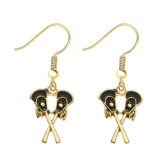 Lacrosse Stick Dangle Earrings