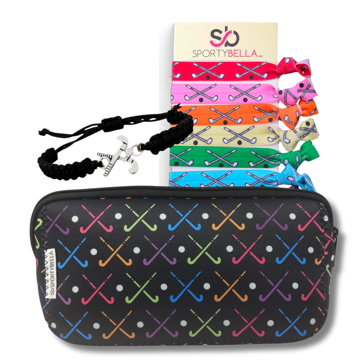 Field Hockey Cosmetic Bag Bundle