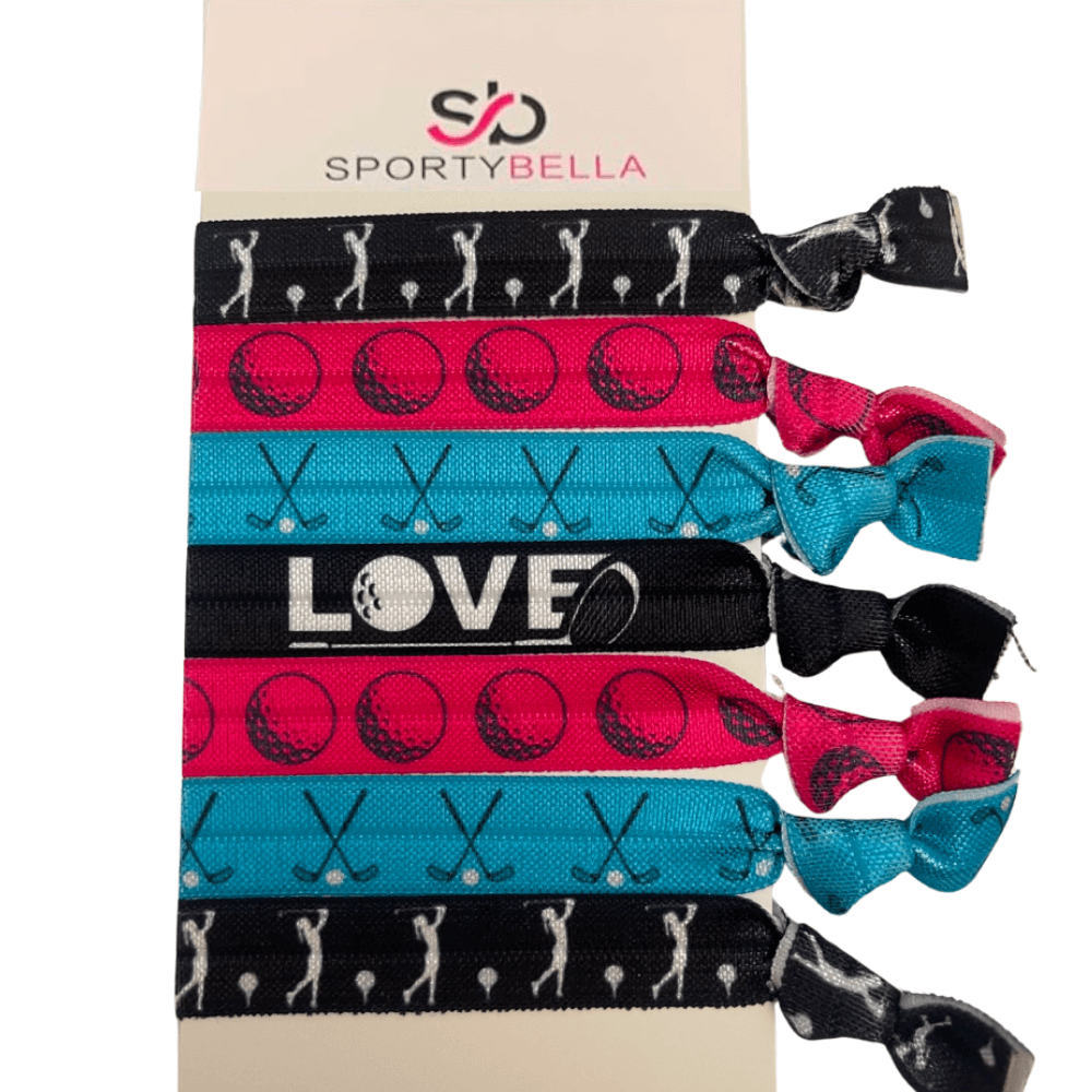 Golf Love Hair Ties