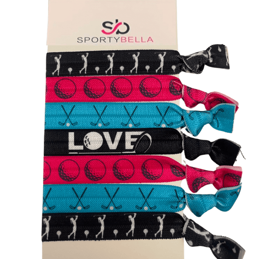 Golf Love Hair Ties