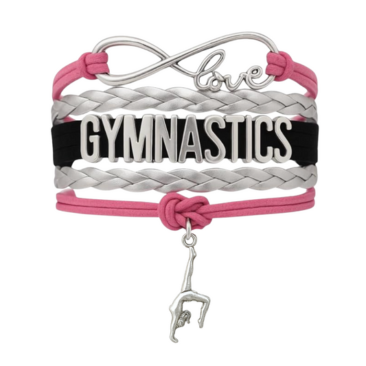 Girls Gymnastics Infinity Bracelet- 15 Colors