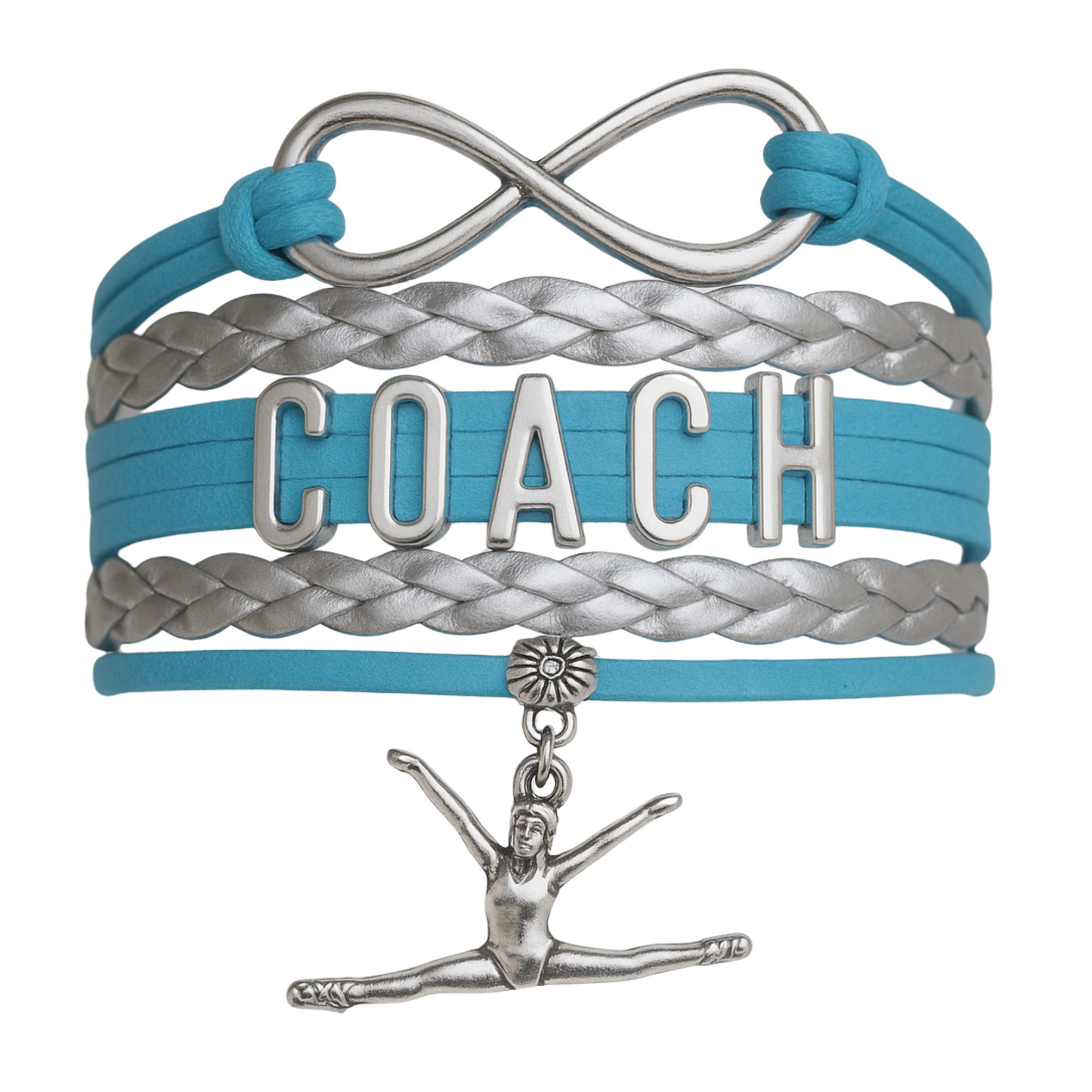Gymnastics Coach Infinity Bracelet