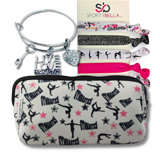 Gymnastics Cosmetic Bag Gift Bundle