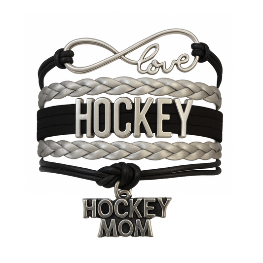 Infinity Hockey Mom Bracelet