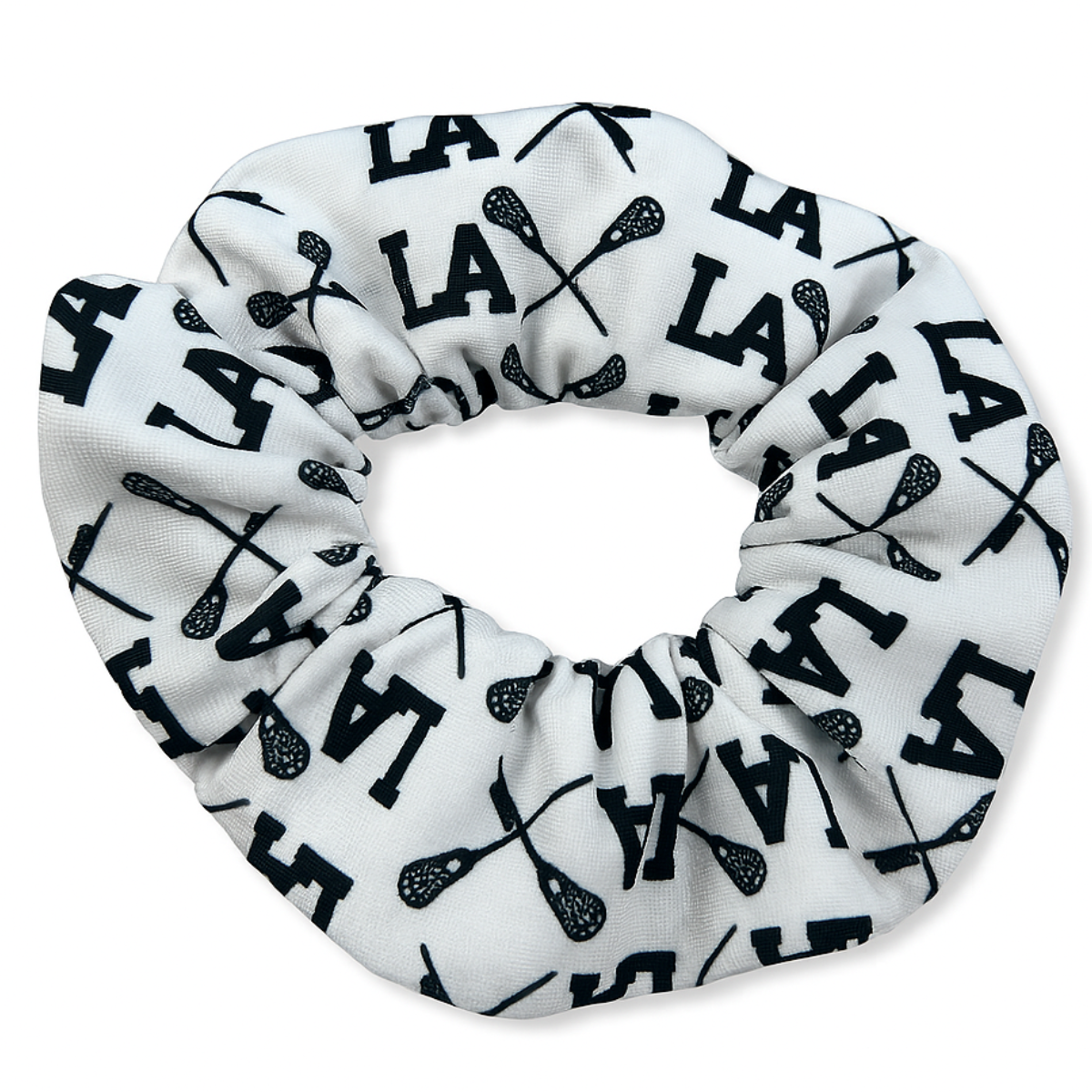 Lacrosse Premium Velvet Scrunchie