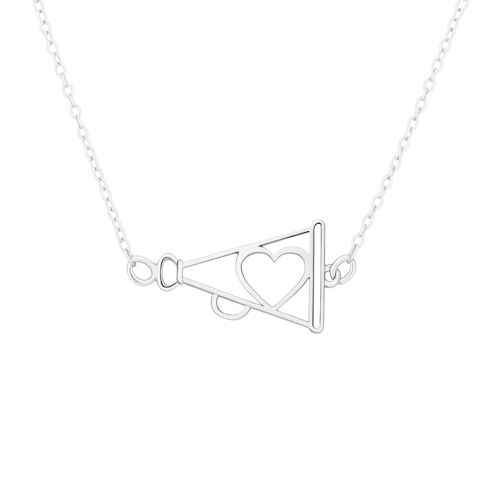 Cheer Megaphone Necklace