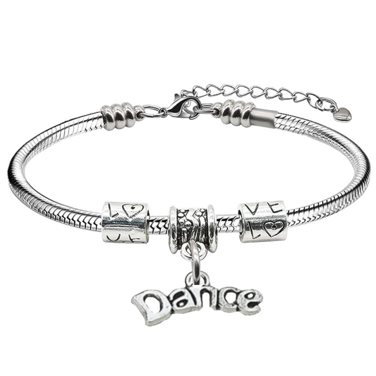 Dance Love Charm Bracelet- Pick Style