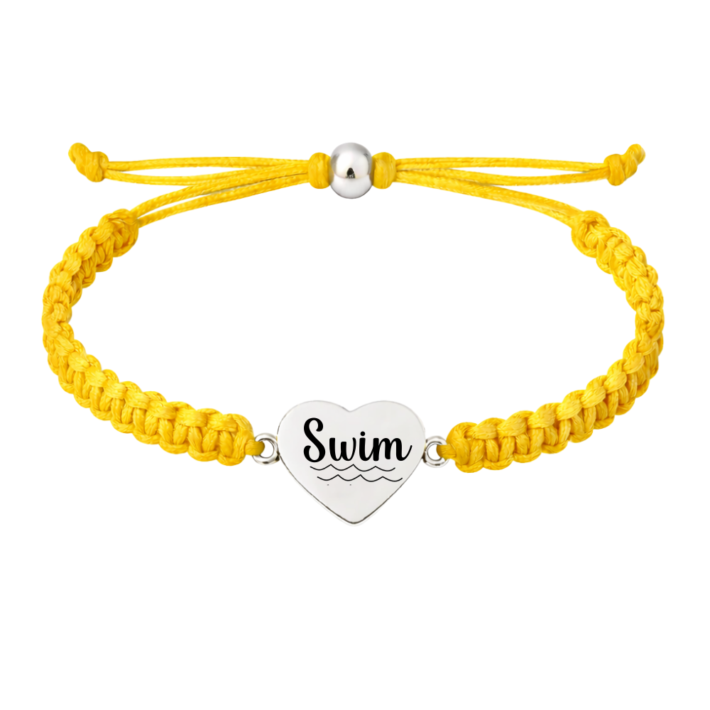 Swim Heart Connector Bracelet