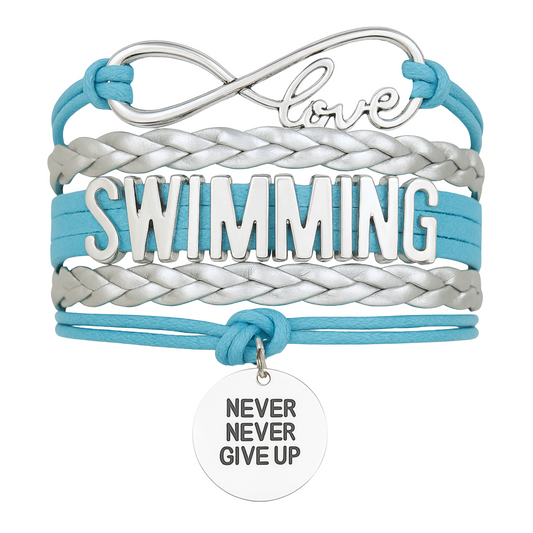 Girls Swim Charm Bracelet