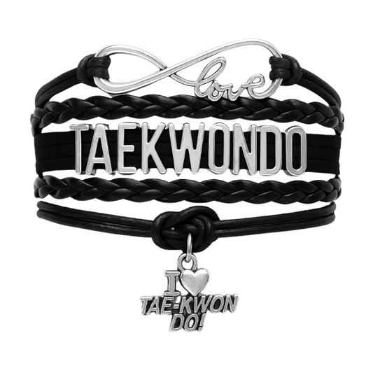 Taekwondo Black Belt Bracelet