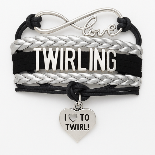 Twirling Bracelet-Black