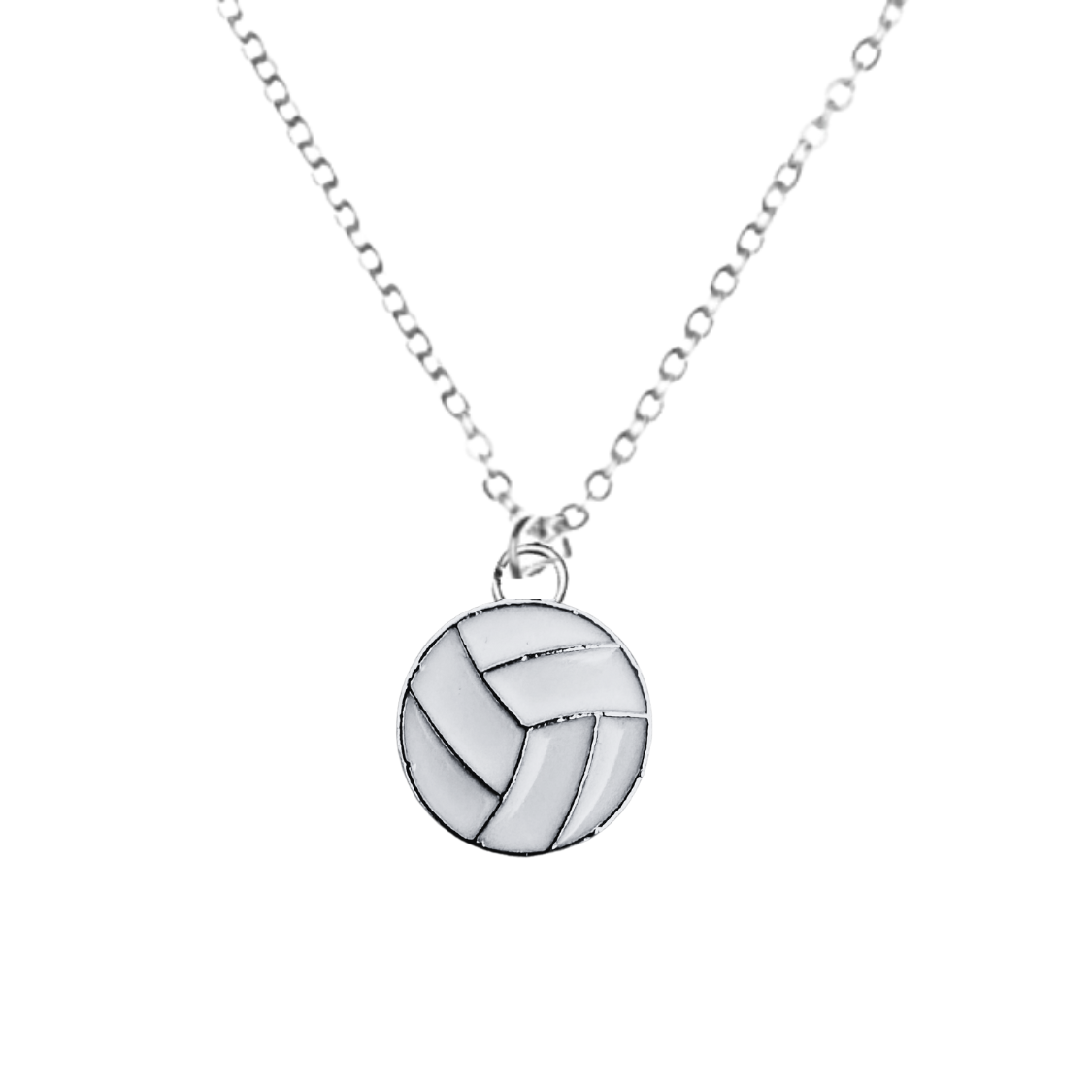 Volleyball Braver Necklace Card