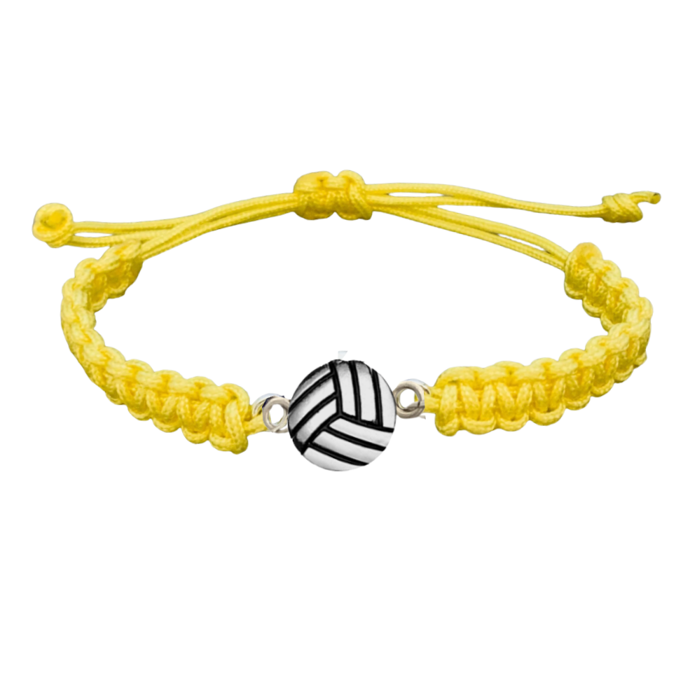 Volleyball Rope Bracelet - Pick Color
