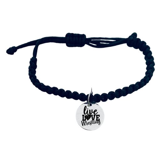 Wrestling Adjustable Rope Bracelet