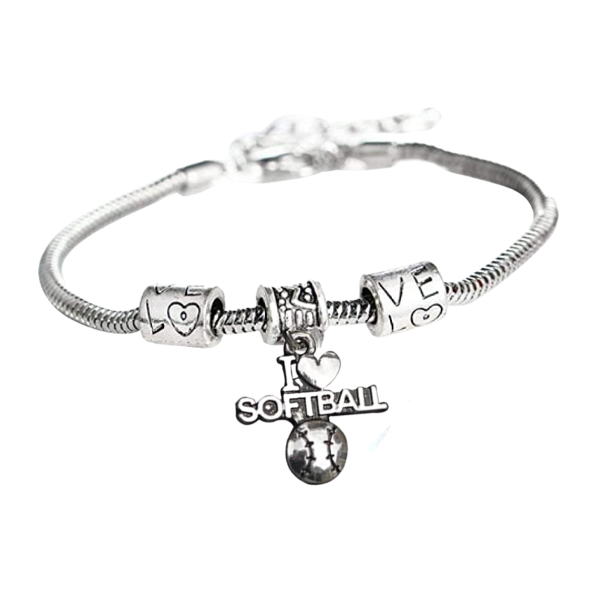 Dance + Stainless Steel + Charm Bracelets + 6 1/2 Inches to 7 1/2 Inches + Charm Bracelets