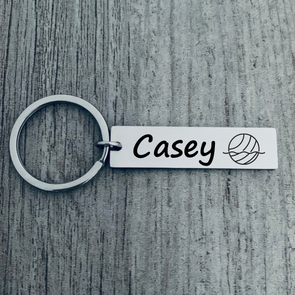 Personalized Waterpolo Keychain - Pick Style