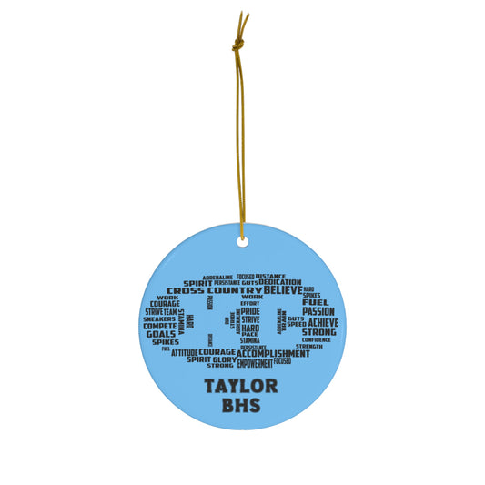 Cross Country Ornament XC