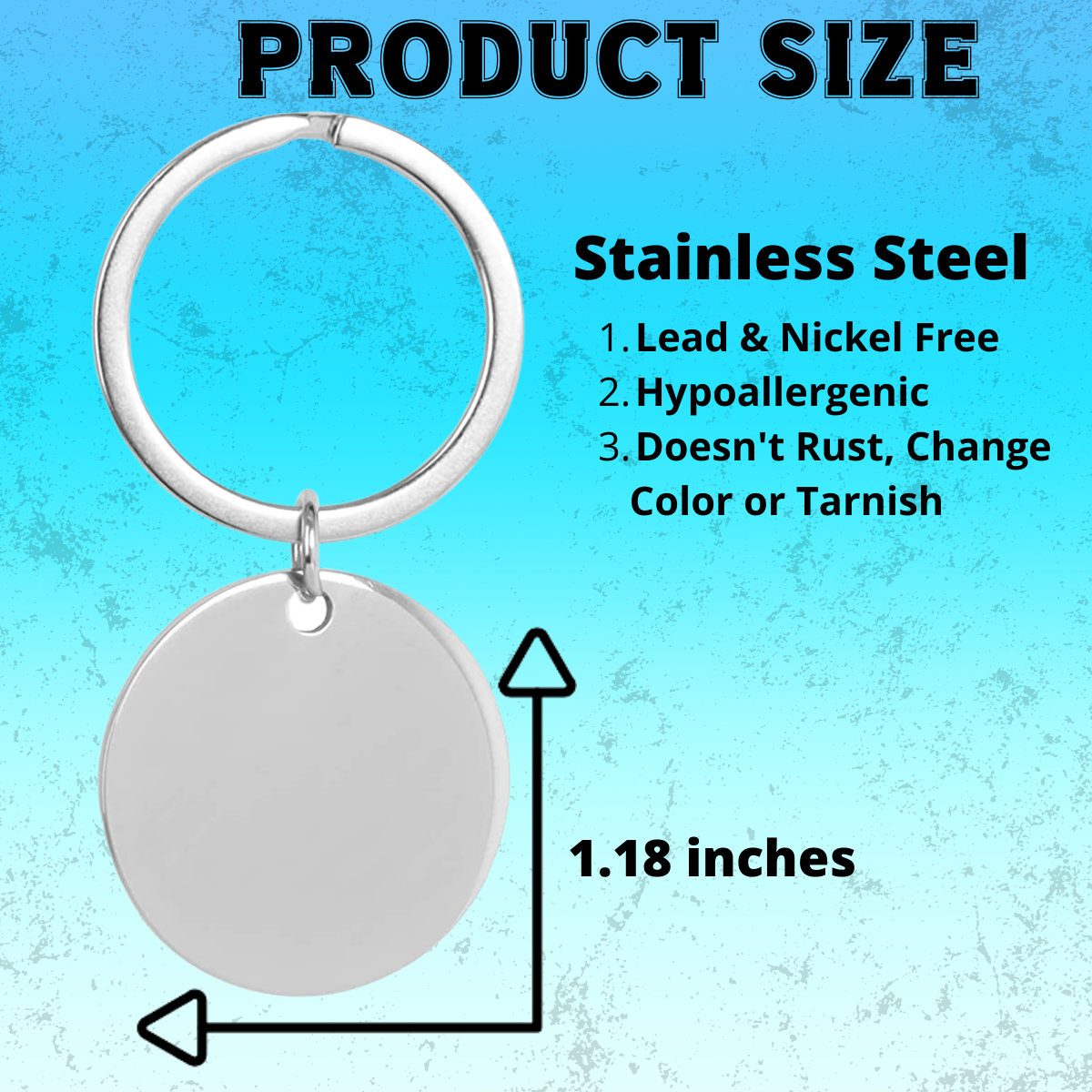 Engraved Cross Country Runner Keychain