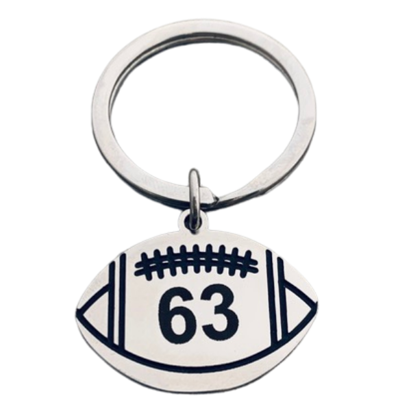Football 2025 keychains engraved