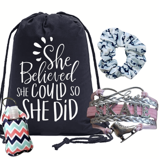 Figure Skating Gift Bundle 1 - She Believed She Could So She Did