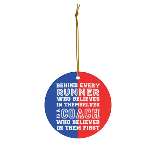 Running Coach ornament