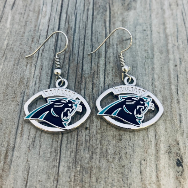 Carolina Panthers Earrings